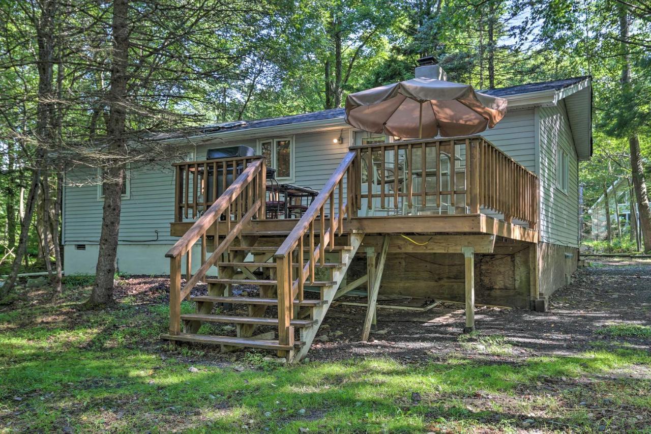 North Arrowhead Lake Cabin With Deck, Pets Welcome! Pocono Lake Buitenkant foto